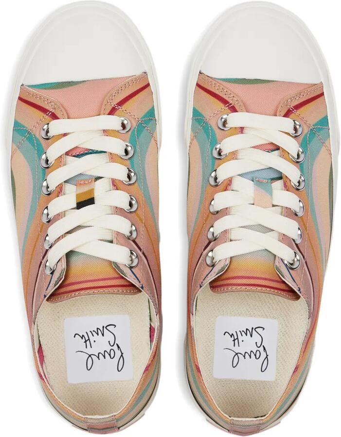 Paul Smith Marble Swirl low-top sneakers Roze - Foto 2