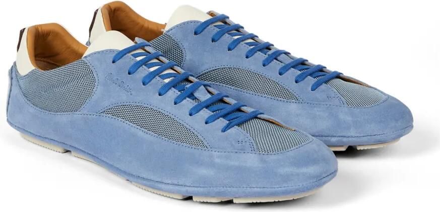 Paul Smith Marini sneakers met mesh vlak Blauw - Foto 4