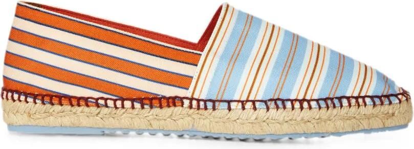 Paul Smith Mix Up Stripe espadrilles Oranje