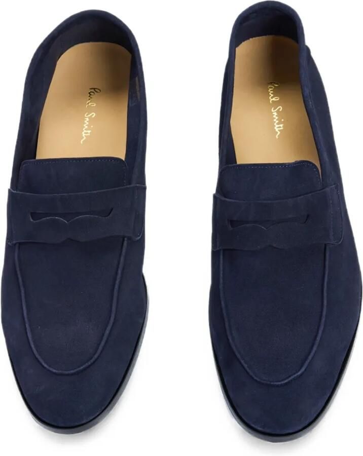 Paul Smith Murano suede penny-slot loafers Blauw - Foto 2