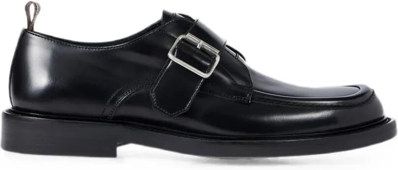 Paul Smith Newling buckle monk shoes Zwart