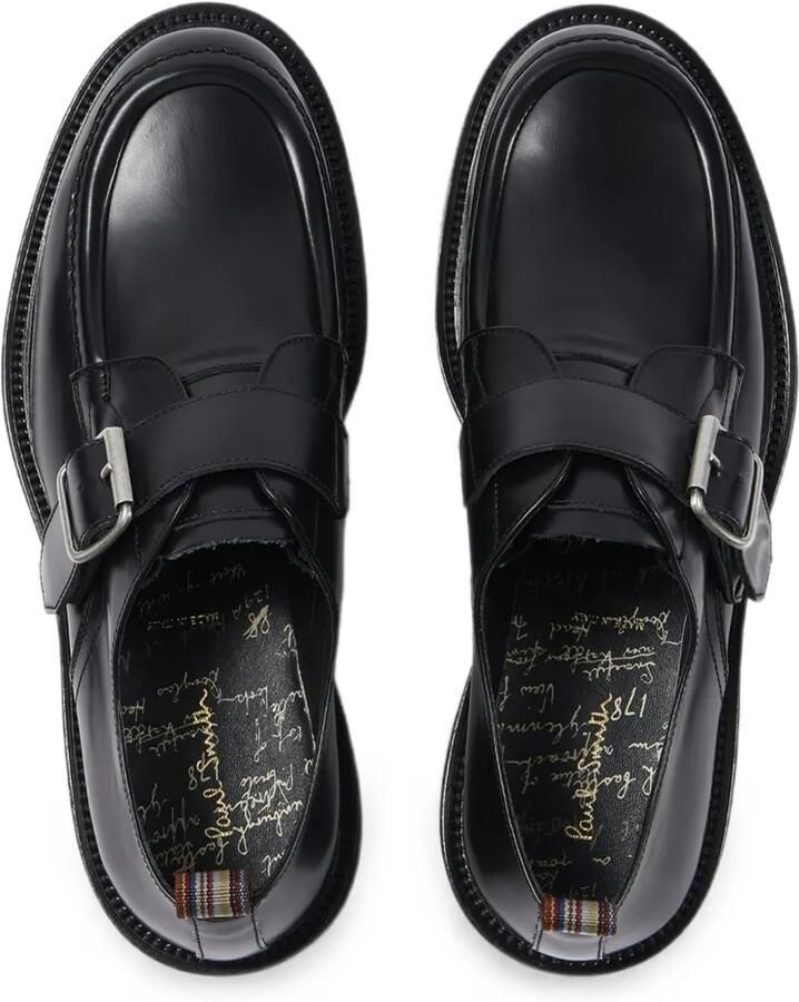 Paul Smith Newling buckle monk shoes Zwart - Foto 2