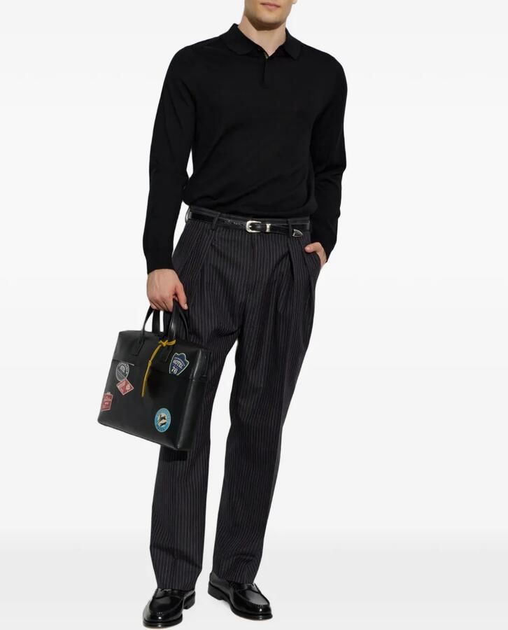 Paul Smith Rialto leren loafers Zwart