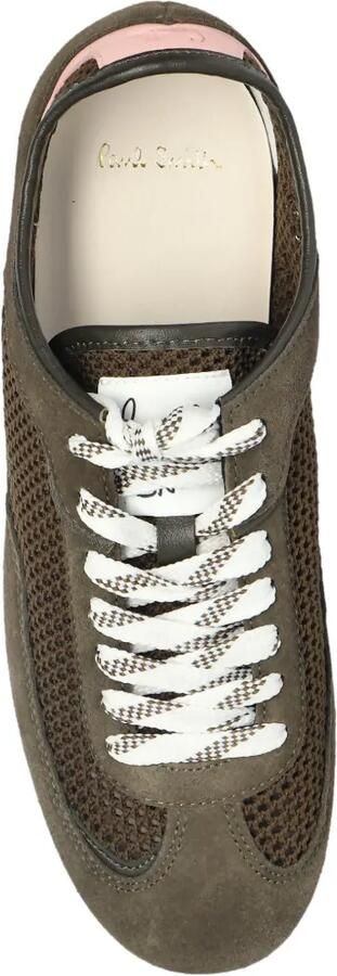 Paul Smith Samara mesh suède sneakers Bruin - Foto 5