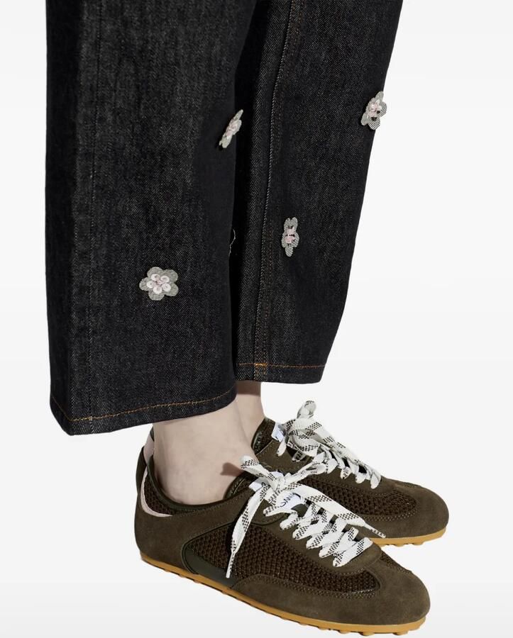 Paul Smith Samara mesh suède sneakers Bruin - Foto 2