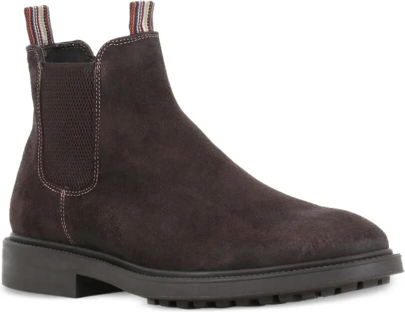 Paul Smith Sidney suede Chelsea boots Bruin - Foto 4