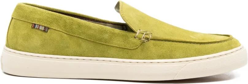 Paul Smith Simeon suède loafers Groen