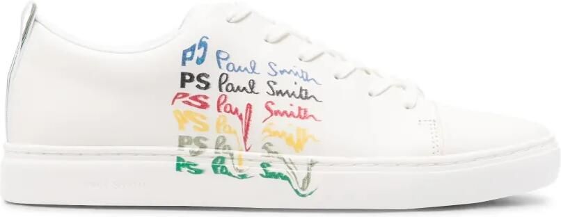 Paul Smith Sneakers met logoprint Wit