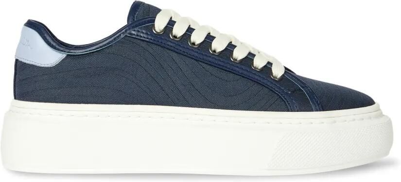 Paul Smith Sneakers met plateauzool en gedraaid effect Blauw