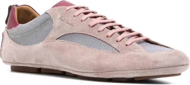 Paul Smith Suède leren sneakers met vlakken Roze - Foto 2