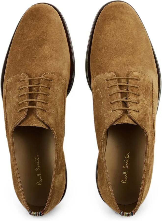 Paul Smith Tan suède 'Jason' schoenen Bruin - Foto 2