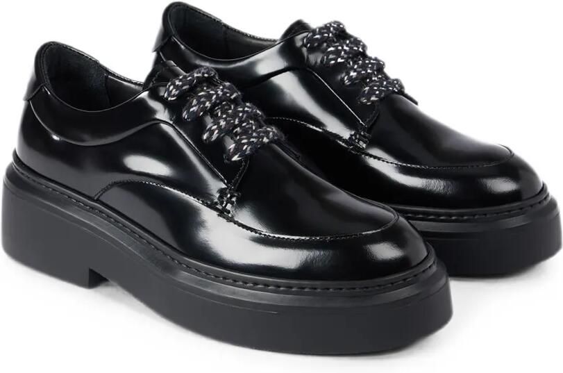 Paul Smith Tunis veterschoenen met plateauzool Zwart - Foto 4