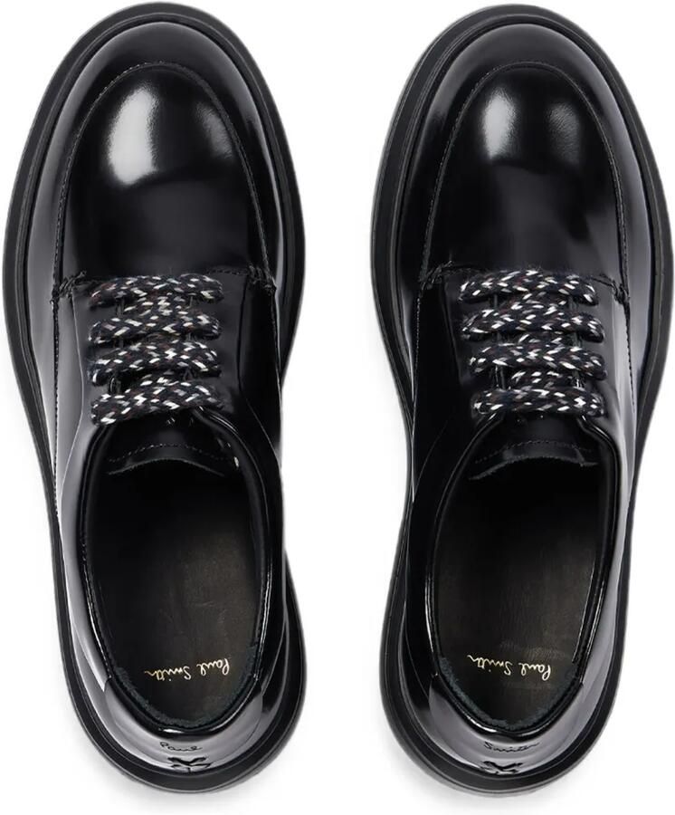 Paul Smith Tunis veterschoenen met plateauzool Zwart - Foto 2