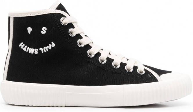 Paul Smith Sneakers met geborduurd logo Zwart