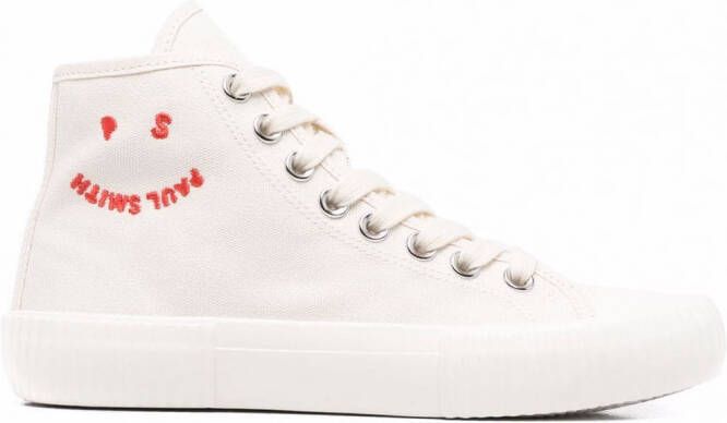 Paul Smith Sneakers met logo Wit