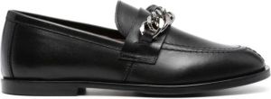 Paul Warmer Falabella loafers met schakeldetail Zwart