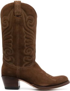 Paul Warmer Kansas De Luxe cowboylaarzen Bruin