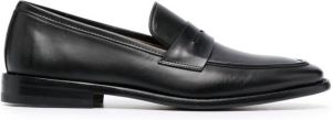 Paul Warmer Mr.Warmer leren loafers Zwart