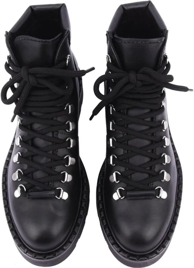 Paul Warmer Courchevel lace-up combat boots Zwart - Foto 2