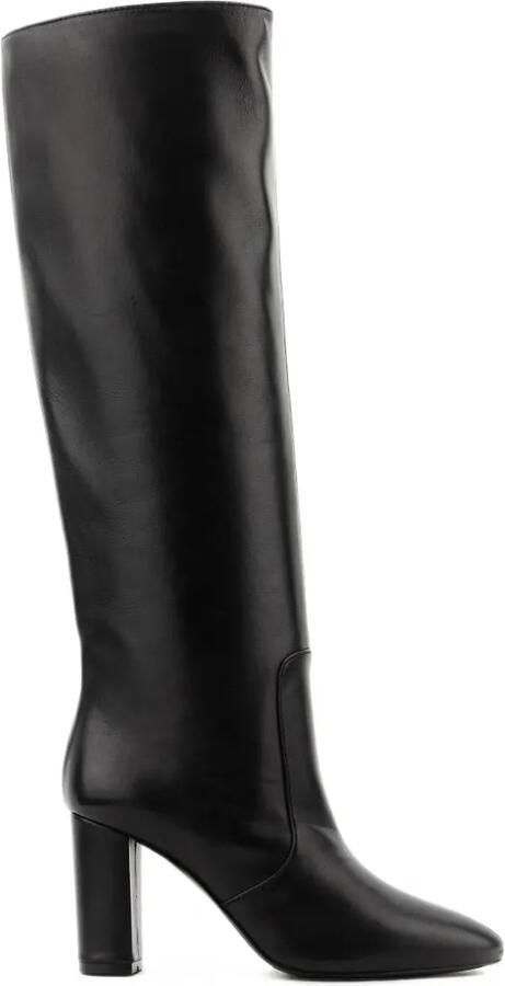 Paul Warmer Diana knee-high boots Zwart