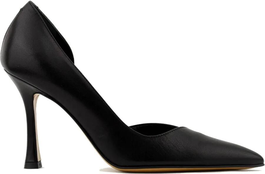 Paul Warmer D'orsay leren pumps Zwart