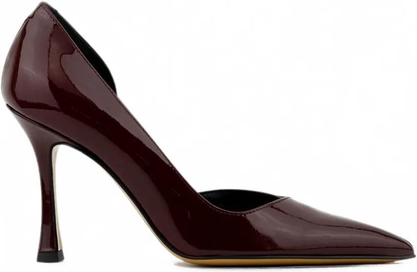 Paul Warmer D'Orsay lakleren pumps Rood