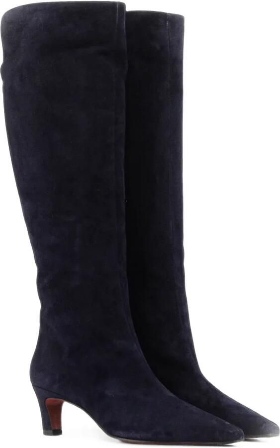 Paul Warmer Fredine knielaarzen Blauw - Foto 3