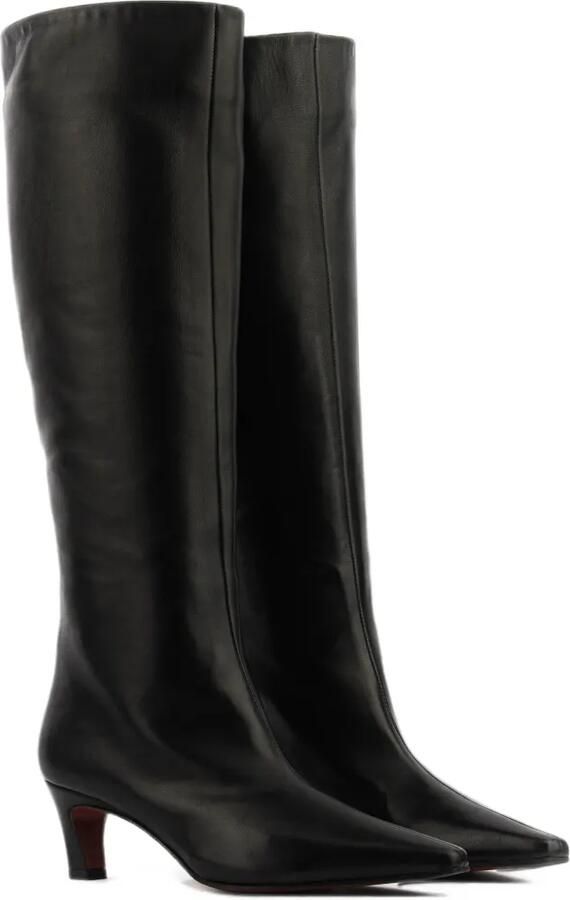 Paul Warmer Fredine pointed-toe knee-high boots Zwart - Foto 3
