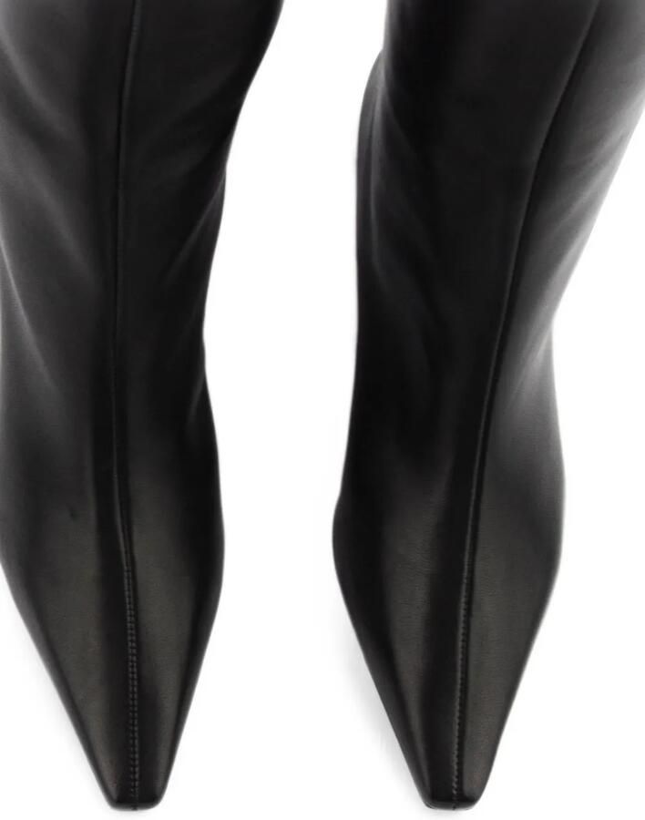 Paul Warmer Fredine pointed-toe knee-high boots Zwart - Foto 2