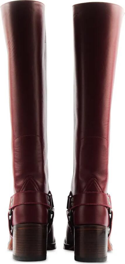 Paul Warmer harness-detail biker boots Rood - Foto 3