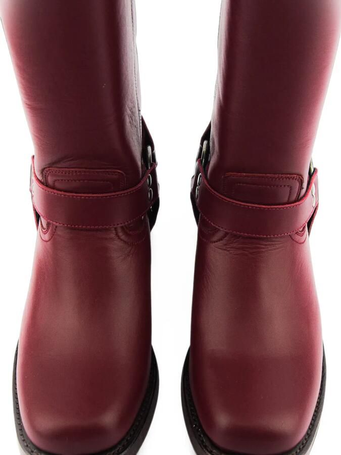 Paul Warmer harness-detail biker boots Rood - Foto 2
