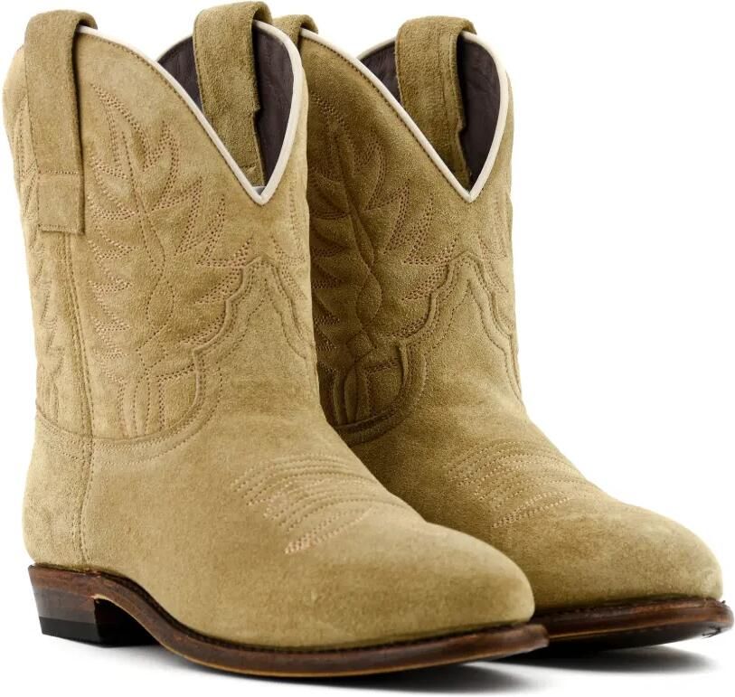 Paul Warmer Kansas leren cowboylaarzen Beige - Foto 5