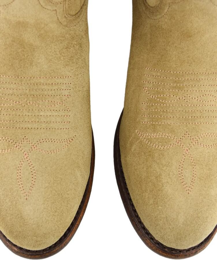 Paul Warmer Kansas leren cowboylaarzen Beige - Foto 3