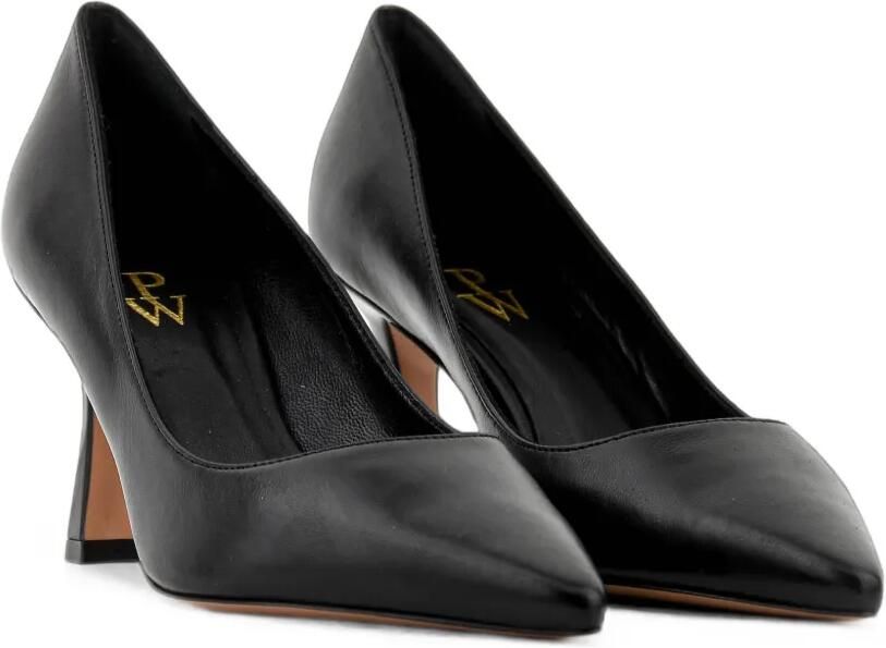 Paul Warmer Kate leren pumps met puntige neus Zwart - Foto 5