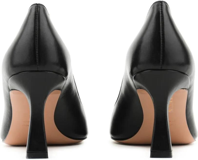 Paul Warmer Kate leren pumps met puntige neus Zwart - Foto 3