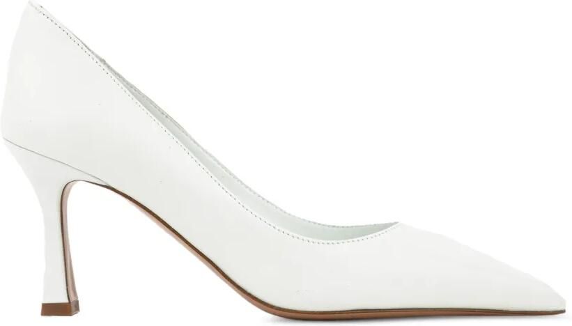 Paul Warmer Kate pumps met puntige neus en hak Wit