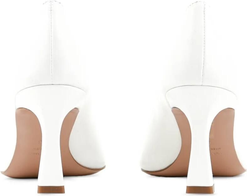 Paul Warmer Kate pumps met puntige neus en hak Wit - Foto 4