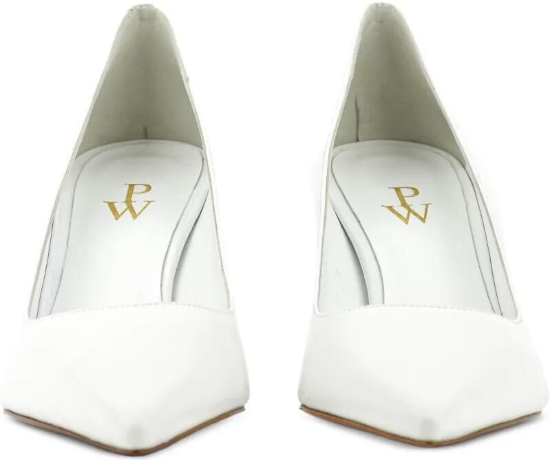 Paul Warmer Kate pumps met puntige neus en hak Wit - Foto 2