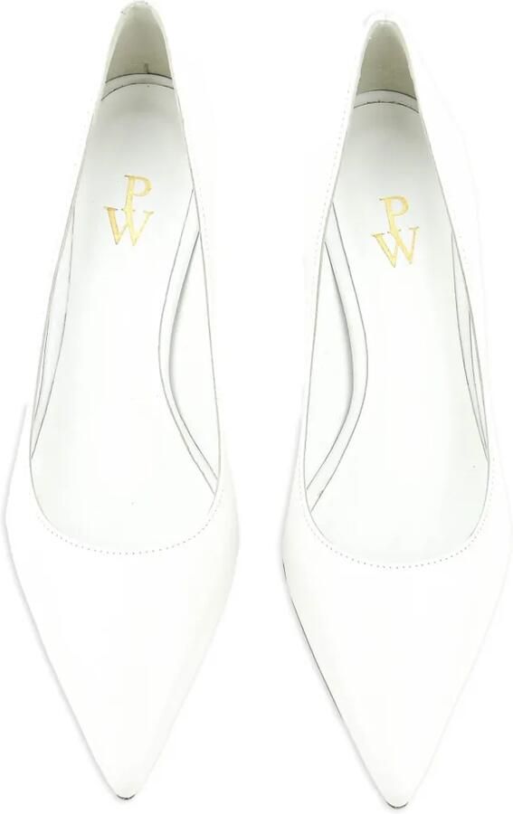 Paul Warmer Kate pumps met puntige neus en hak Wit - Foto 3