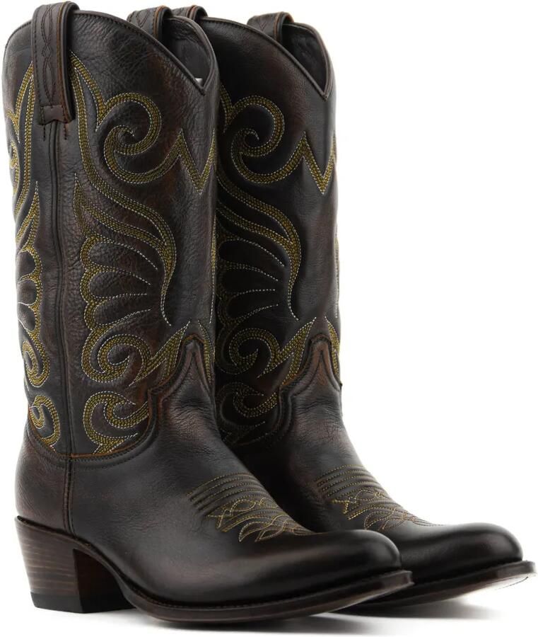 Paul Warmer leather cowboy boots Bruin - Foto 2