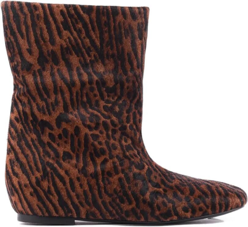 Paul Warmer leopard-print ankle boots Bruin