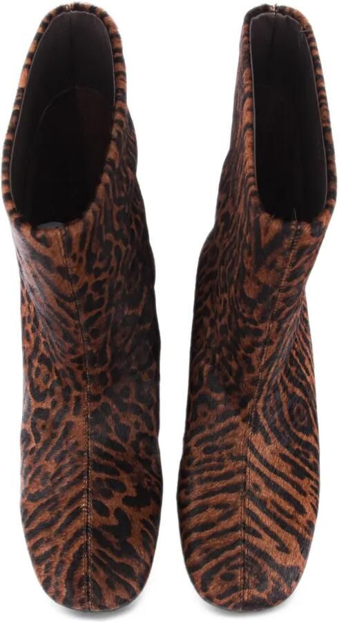 Paul Warmer leopard-print ankle boots Bruin - Foto 4