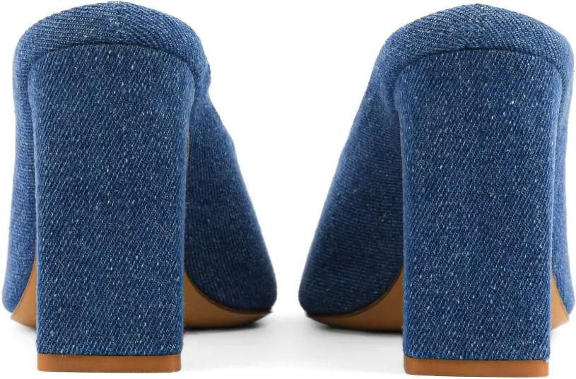 Paul Warmer Livia denim muiltjes Blauw - Foto 4