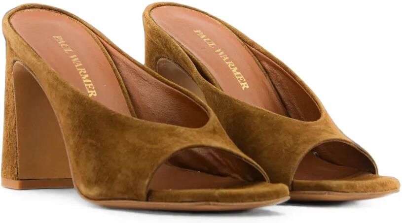 Paul Warmer Livia suède sandalen Bruin - Foto 5