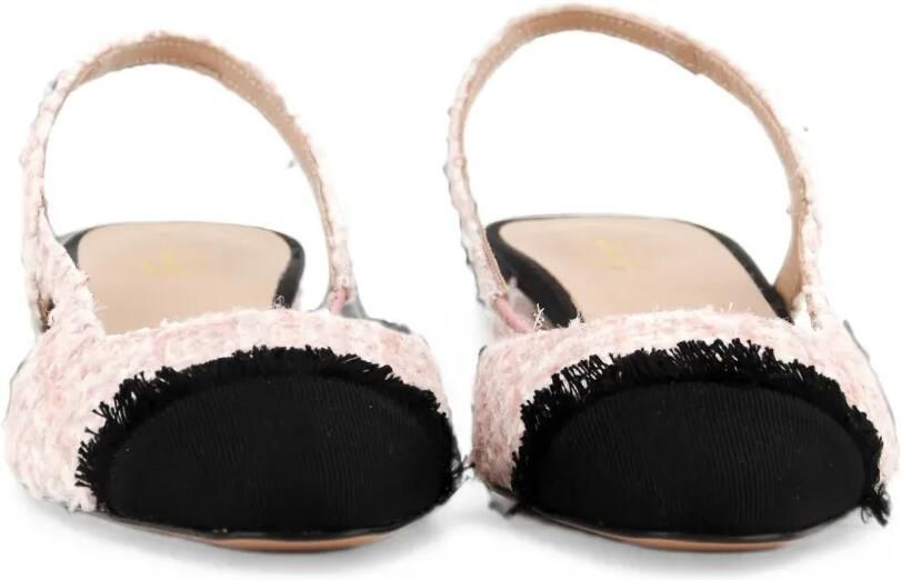 Paul Warmer Loulou slingback pumps Roze - Foto 3