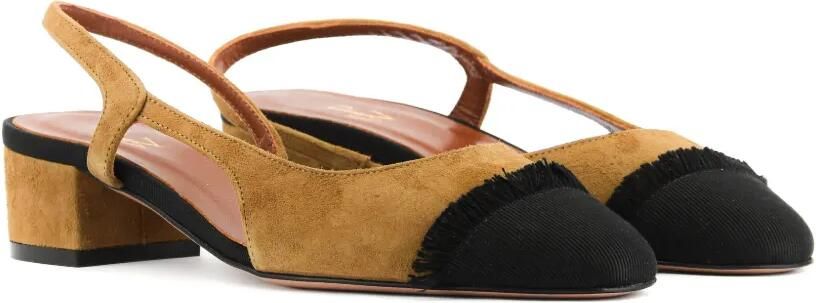 Paul Warmer Loulou slingback pumps Bruin - Foto 5