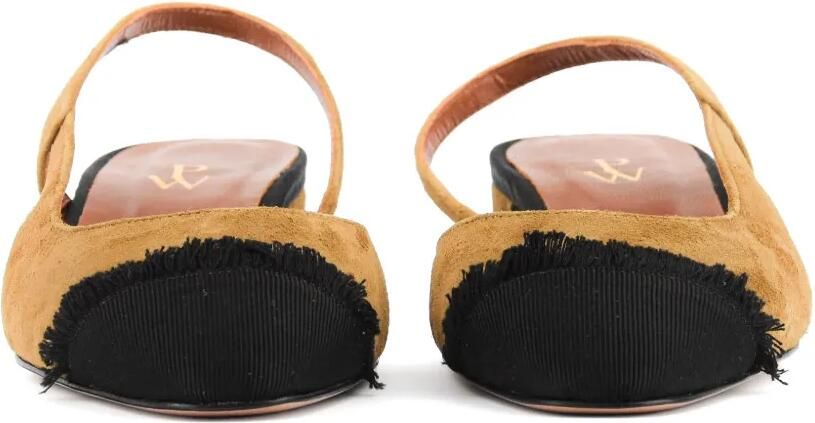 Paul Warmer Loulou slingback pumps Bruin - Foto 3