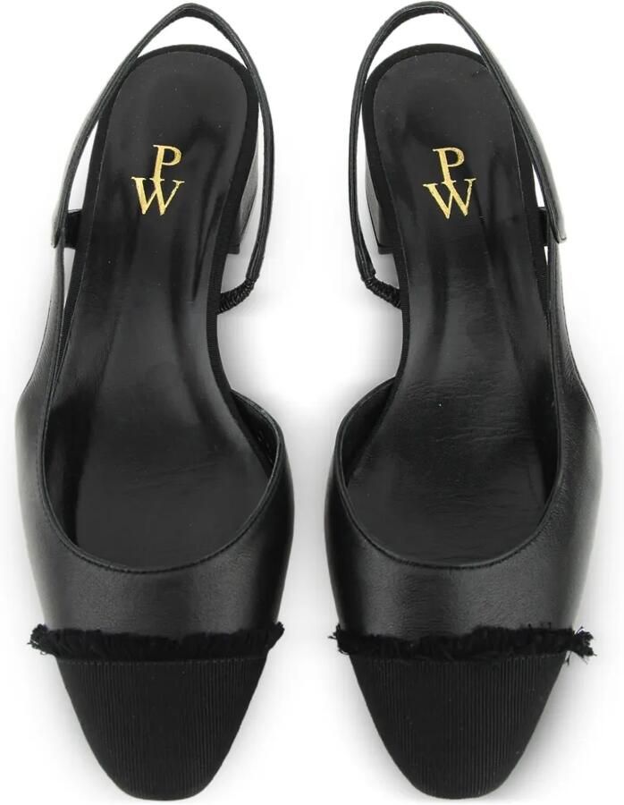 Paul Warmer Loulou slingback pumps Zwart - Foto 2