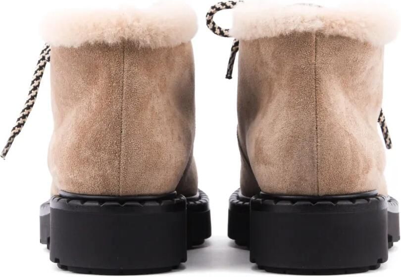 Paul Warmer Megeve suède laarzen Beige - Foto 4