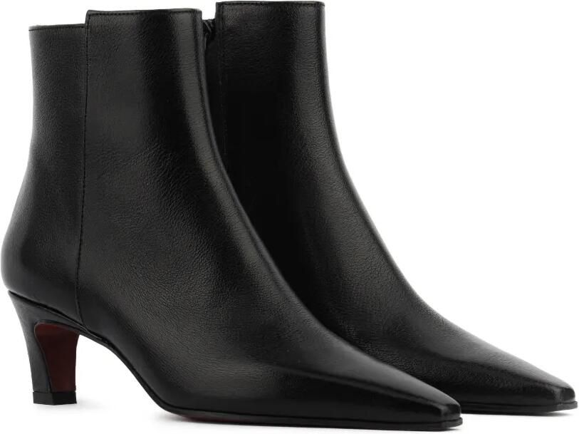 Paul Warmer Milia pointed-toe ankle boots Zwart - Foto 4